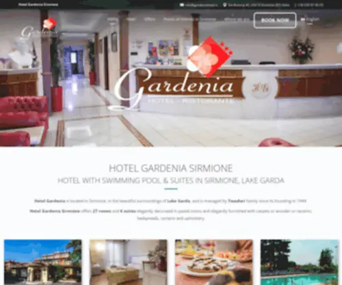 Gardeniahotel.it(Hotel Sirmione Lago di Garda con piscina e bar) Screenshot