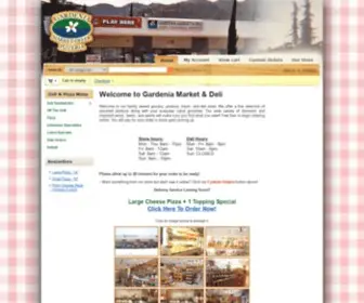 Gardeniamarket.com(Gardenia Market & Deli) Screenshot