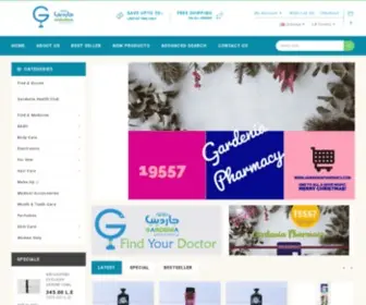 Gardeniapharmacy.com(Gardenia Pharmacy) Screenshot