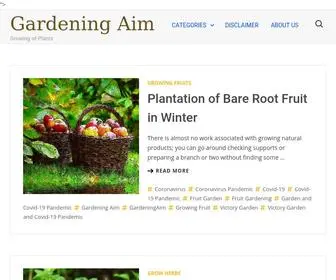 Gardeningaim.com(Gardening Aim) Screenshot