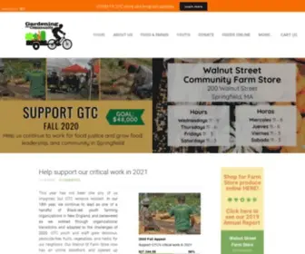 Gardeningthecommunity.org(Gardening the Community) Screenshot