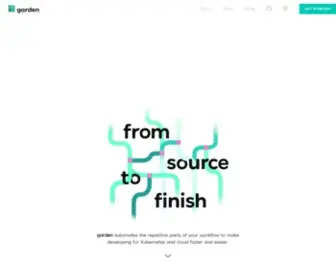 Garden.io(The DevOps automation tool for K8s) Screenshot