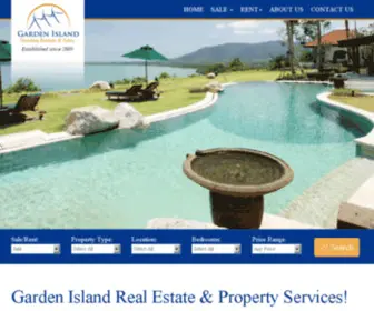 Gardenislandphuket.com(Phuket real estate) Screenshot