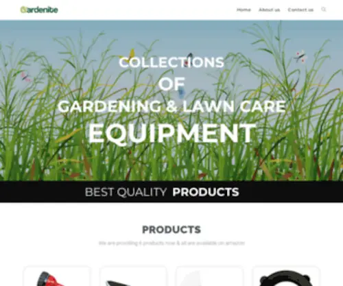 Gardenite.com(Gardenite) Screenshot