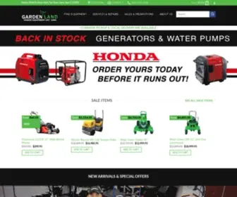 Gardenland.com(Gardenland Power Equipment) Screenshot