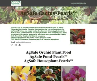 Gardenlink.com(Your Link to Specialty Plant Foods) Screenshot