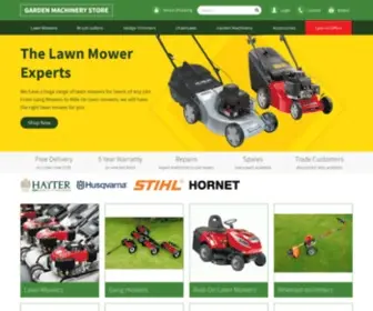 GardenmachineryStore.com(Lawn mowers UK) Screenshot