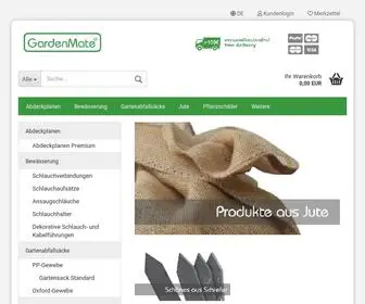 Gardenmate.de(Ihr GardenMate Hersteller) Screenshot