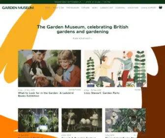 Gardenmuseum.org.uk(Garden Museum) Screenshot