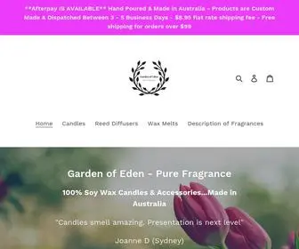 Gardenofedenpurefragrance.com(Garden of Eden Pure Fragrance) Screenshot