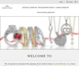 Gardenofjewels.com(Antique) Screenshot