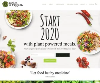 GardenofVegan.com.au(Garden of Vegan) Screenshot