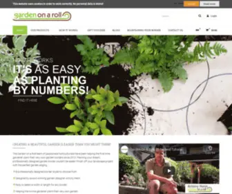 Gardenonaroll.com(Garden on a roll) Screenshot