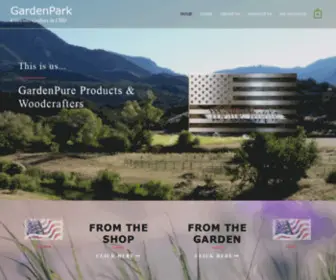 Gardenparkpure.com(Colorado Crafters & CBD) Screenshot