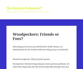 Gardenprofessors.com(Advancing the science of gardening and other stuff since 2009) Screenshot