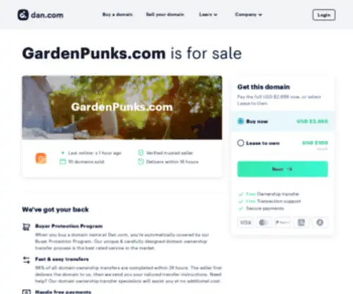 Gardenpunks.com(GardenPunk™) Screenshot