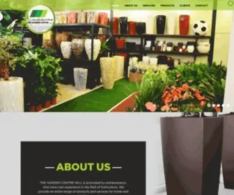 Gardenqatar.com(The Garden Center) Screenshot