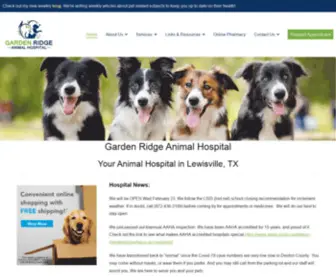 Gardenridgevet.com(Garden Ridge Animal Hospital) Screenshot