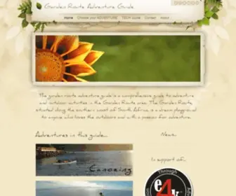 Gardenrouteadventureguide.com(Garden Route Adventure Guide) Screenshot