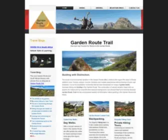 Gardenroutetrail.co.za(Garden Route Trail) Screenshot