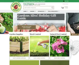 Gardens-Alive.com(Gardens Alive) Screenshot