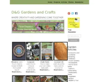 Gardensandcrafts.com(D&G Gardens and Crafts) Screenshot