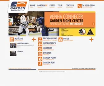 Gardensc.com.br(Sport Center) Screenshot