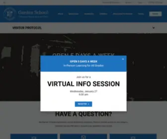 Gardenschool.org(Garden School) Screenshot