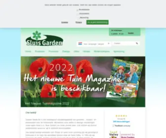 Gardenseeds.nl(Welkom bij Sluis Garden) Screenshot