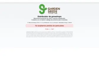 Gardenseedstrading.com(GARDEN SEEDS TRADING) Screenshot