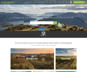 Gardensharing.it(Scopri un modo di campeggio innovativo) Screenshot