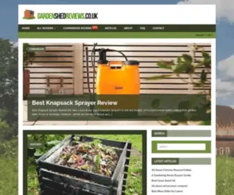 Gardenshedreviews.co.uk(Independent Garden Shed Reviews) Screenshot