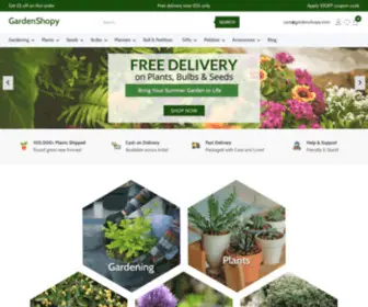 Gardenshopy.com(Online garden store) Screenshot