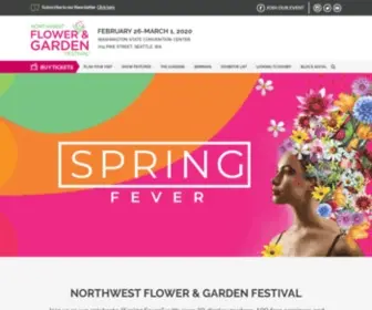 Gardenshow.com(Northwest Flower & Garden Festival) Screenshot
