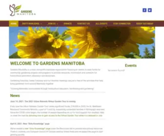 Gardensmanitoba.com(Gardens Manitoba) Screenshot