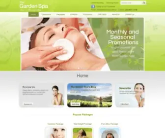 Gardenspa.com.au(Experience Tranquil Bliss in the Ultimate Spa Haven) Screenshot