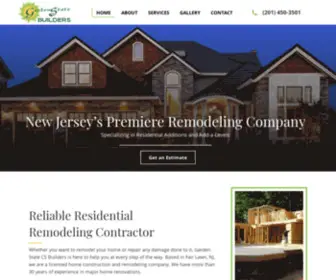 Gardenstatecs.com(Garden State CS Builders) Screenshot