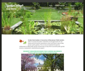 Gardenstategardens.org(Garden State Gardens Consortium) Screenshot