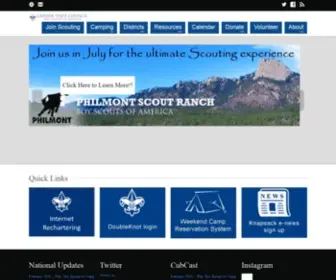 Gardenstatescouting.org(Garden State Council) Screenshot