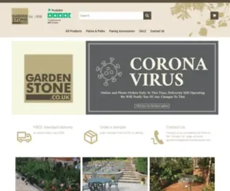 Gardenstone.co.uk(Garden Paving) Screenshot