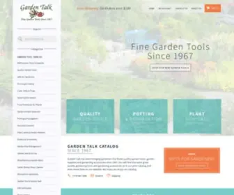 Gardentalk.com(High Quality Garden Tools & Quality Gardening Supplies & Gear for Gardeners) Screenshot