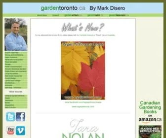 Gardentoronto.ca(Toronto Gardens) Screenshot