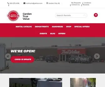 Gardentruevalue.com(Small Engine Shop) Screenshot