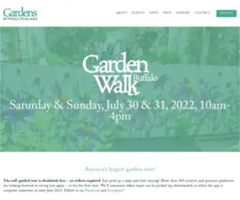 Gardenwalkbuffalo.com(Garden Walk Buffalo) Screenshot