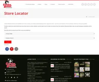 Gardenweaselretailers.com(Store Locator) Screenshot