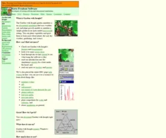 Gardenwithinsight.com(Kurtz-Fernhout Software) Screenshot