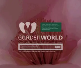 Gardenworldonline.com(Garden World) Screenshot