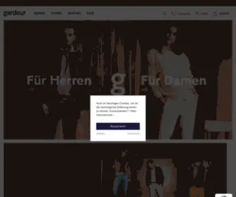 Gardeur.de(Atelier GARDEUR) Screenshot