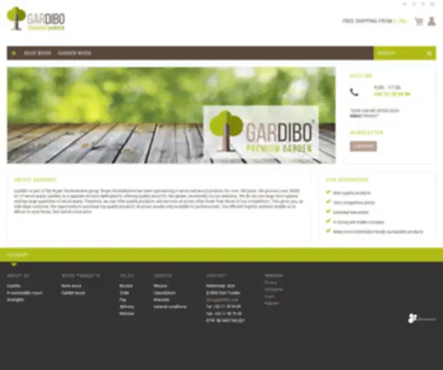 Gardibo.com Screenshot