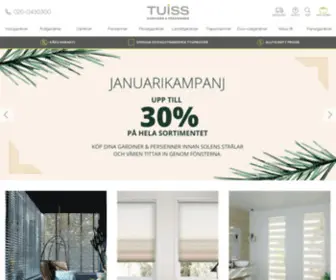 Gardinerbytuiss.se(Tuiss) Screenshot